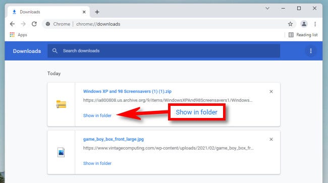 Win10或win11上使用Chrome、Edge或Firefox下载文件在哪里-图示3