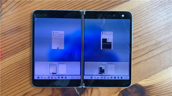 Surface?Duo运行新的Windows11操作系统(Android 手机上的Win11即将问世)-图示1