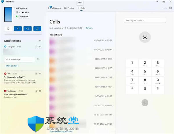 微软将Your Phone Companion应用重命名为Phone Link，并对其界面进行大修-图示4