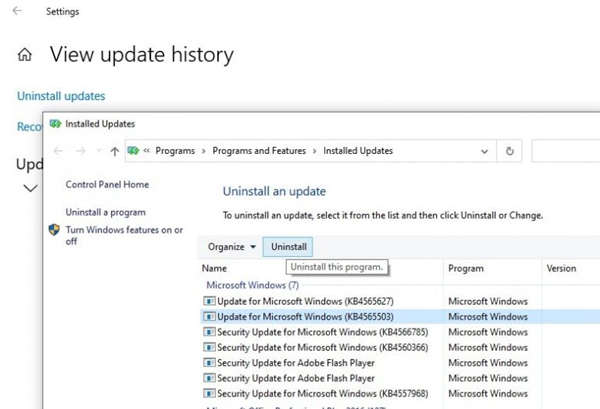 Windows10更新KB5009543后记事本或MSPaint丢失怎么办?-图示5