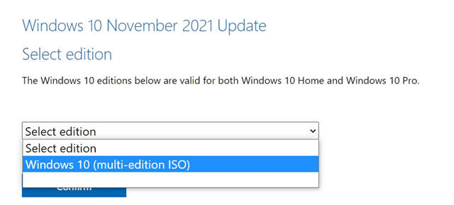 下载具有最新更新的Windows10 ISO映像-图示6