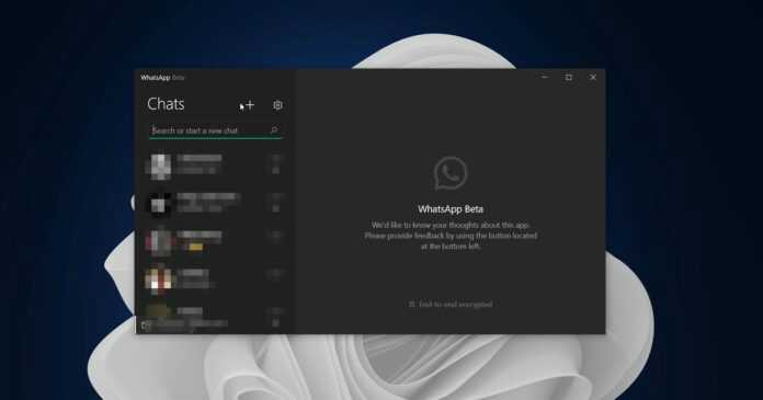 Windows11的WhatsApp UWP Beta获得另一项功能，因为它更接近稳定版本-图示1