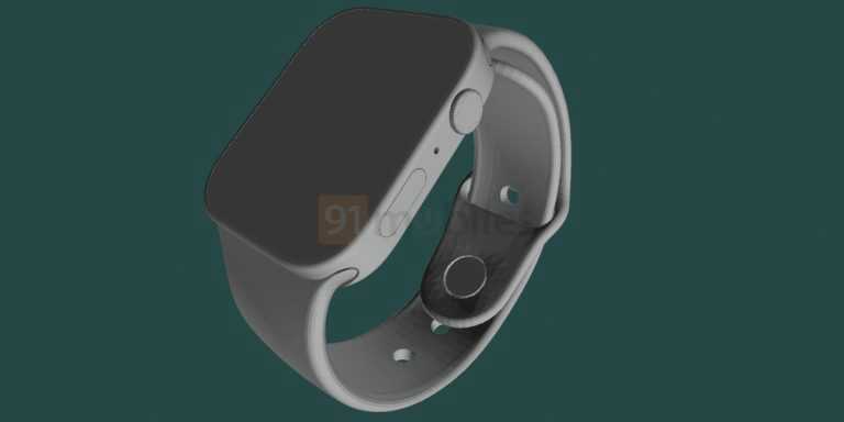 Apple Watch Series 8 可能有新设计-图示1