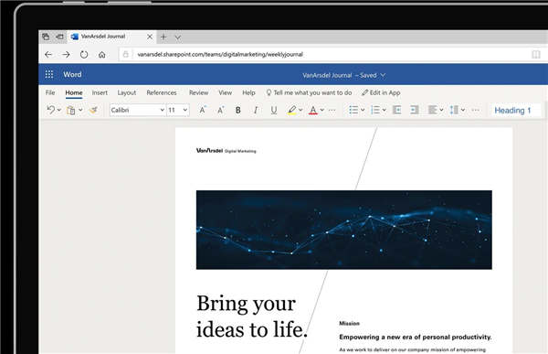 Microsoft Word 的 Web 版本获得暗模式-图示1