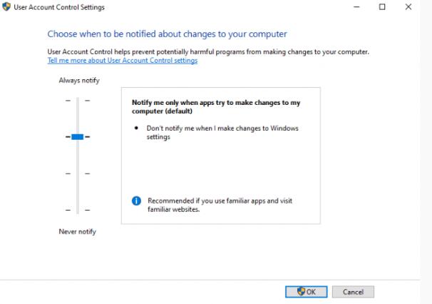 如何在 Windows 10 上完全禁用用户帐户控制 (UAC)-图示4