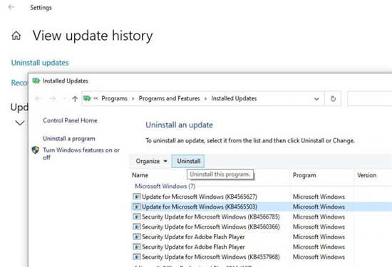 Windows10更新KB5011487后记事本或MS?Paint丢失修复方法-图示5