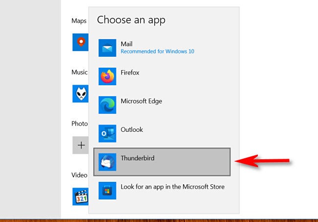 如何在Windows10上设置默认电子邮件应用程序-图示4