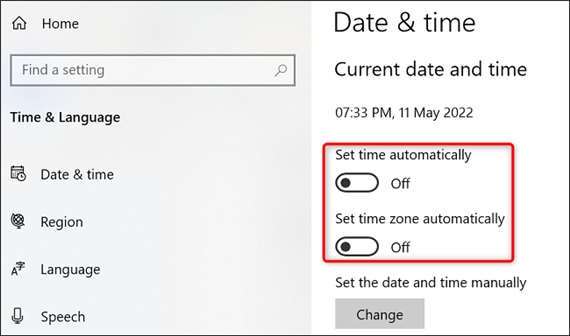 windows10电脑如何手动更改时间技巧-图示3
