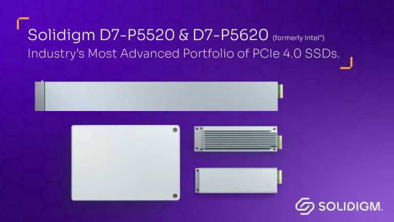 Solidigm推出首款产品D7-P5520和D7-P5620 SSD-图示1
