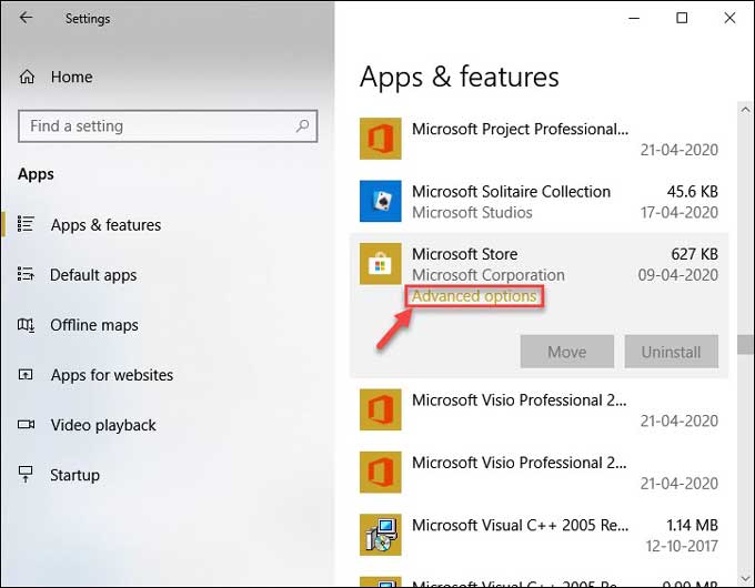 如何在Windows10专业版上重新安装 Microsoft Store？-图示2