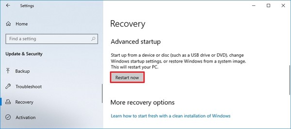如何在Windows10上启用安全启动-图示1